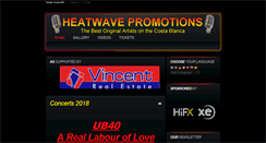 Desktop Screenshot of heatwavepromotions.com